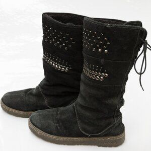 Bearpaw Silverton suede and wool lined winter boots